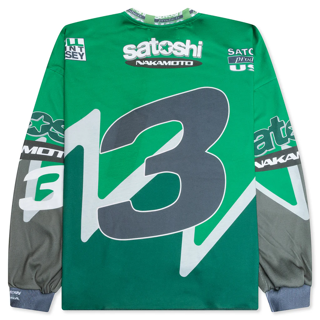 Speedway Longsleeve - Green - Image 2