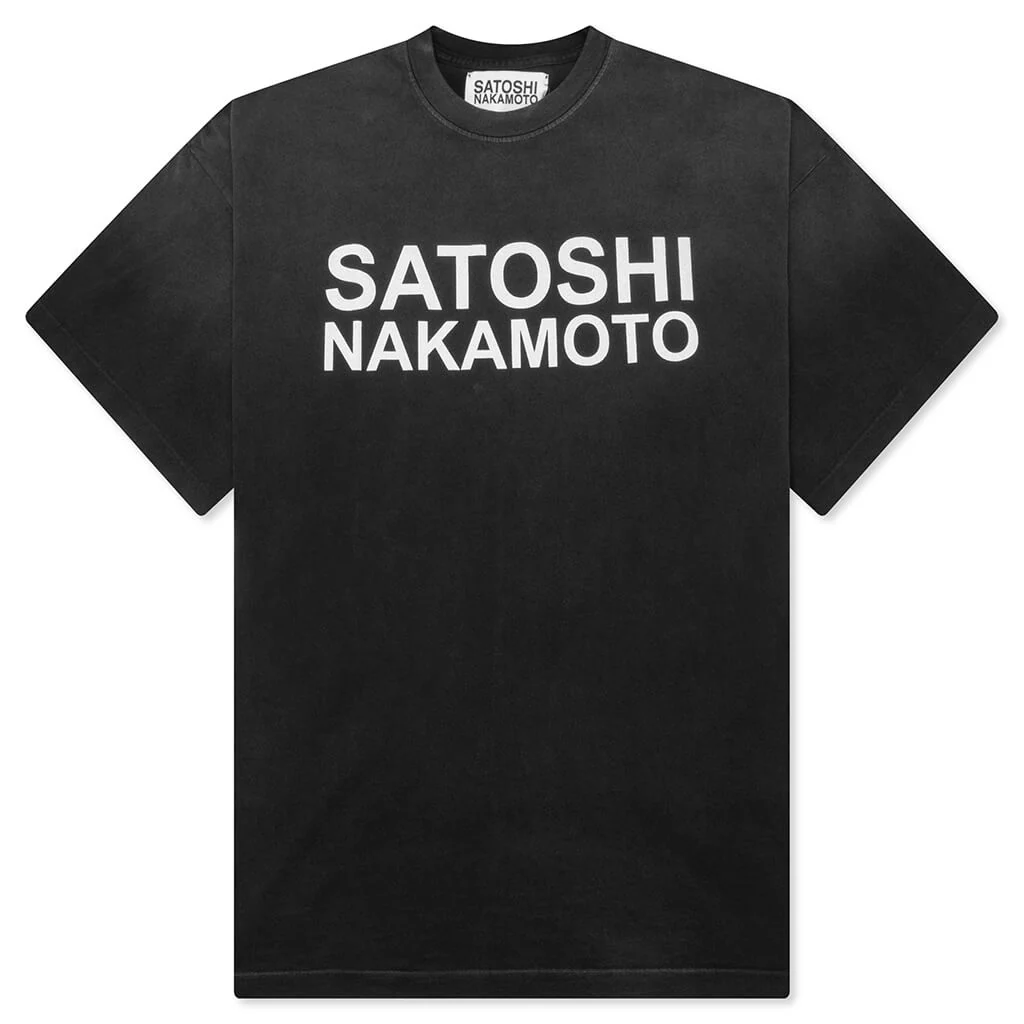 Stencil Logo Tee - Black
