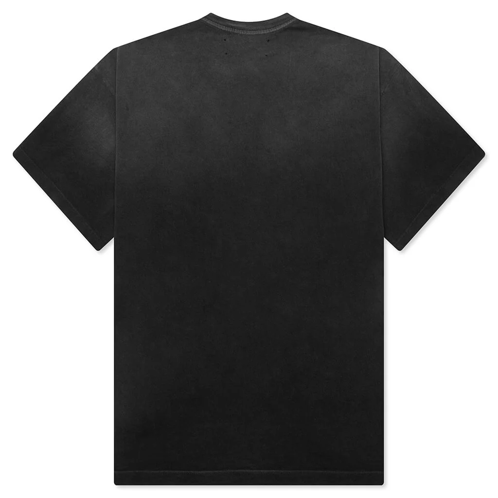 Stencil Logo Tee - Black - Image 2