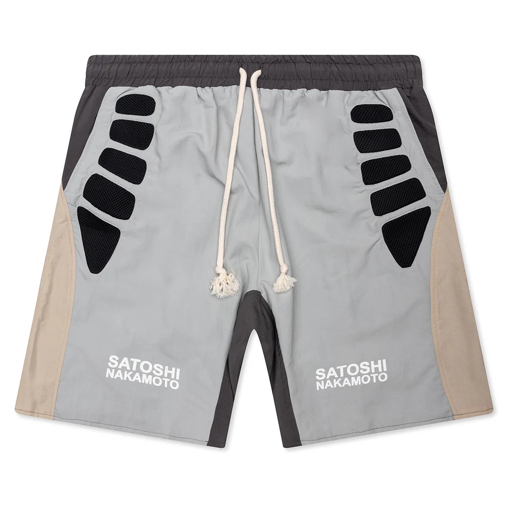Tech Shorts - Grey/Cream