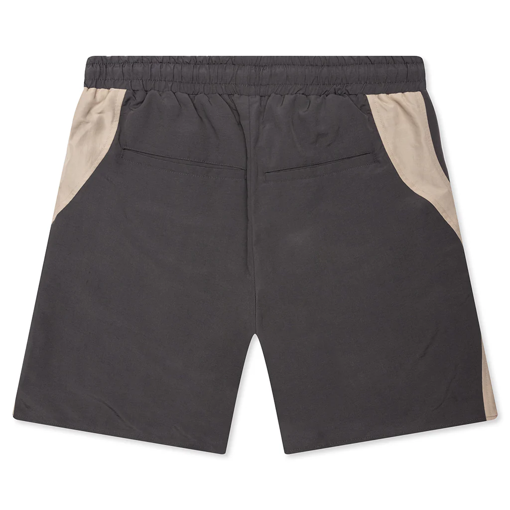 Tech Shorts - Grey/Cream - Image 2