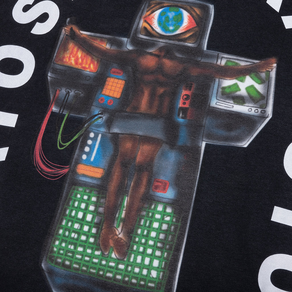 Welcome To The Machine Tee - Washed Black - Image 4