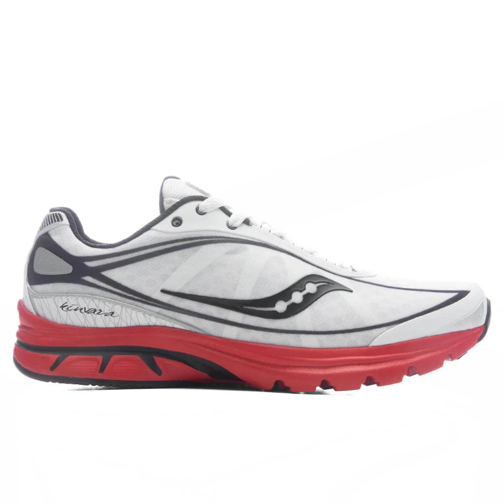 Kinvara 1 - White/Black/Red