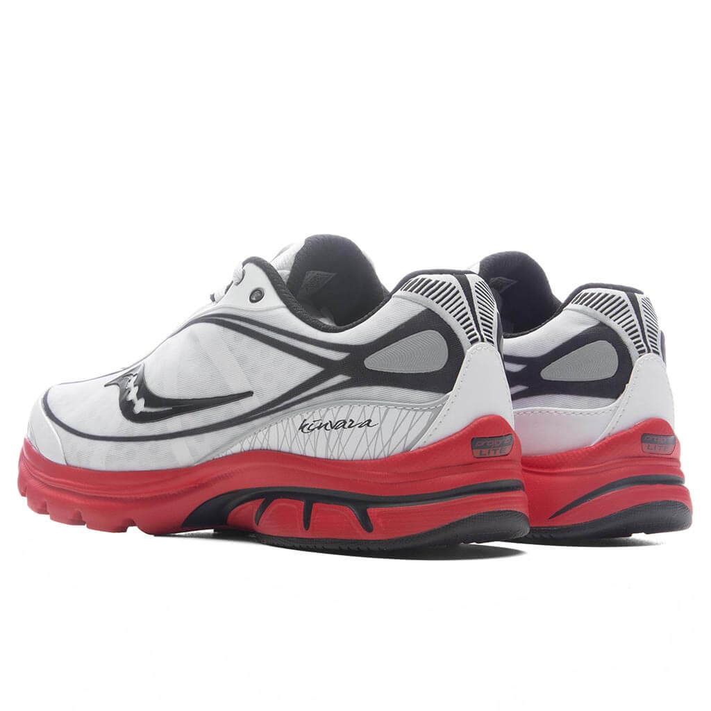 Kinvara 1 - White/Black/Red - Image 3