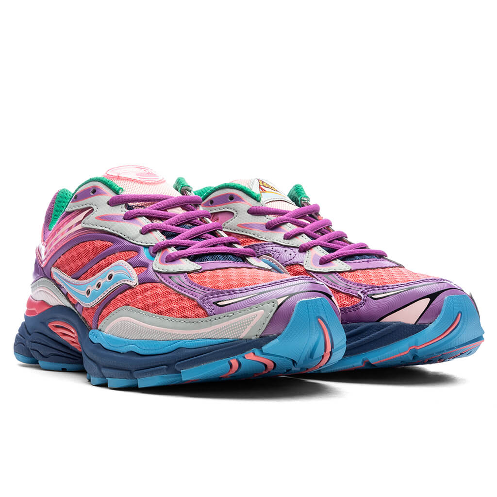 Saucony x Jae Tips Progrid Omni 9 - Pink/Purple - Image 2