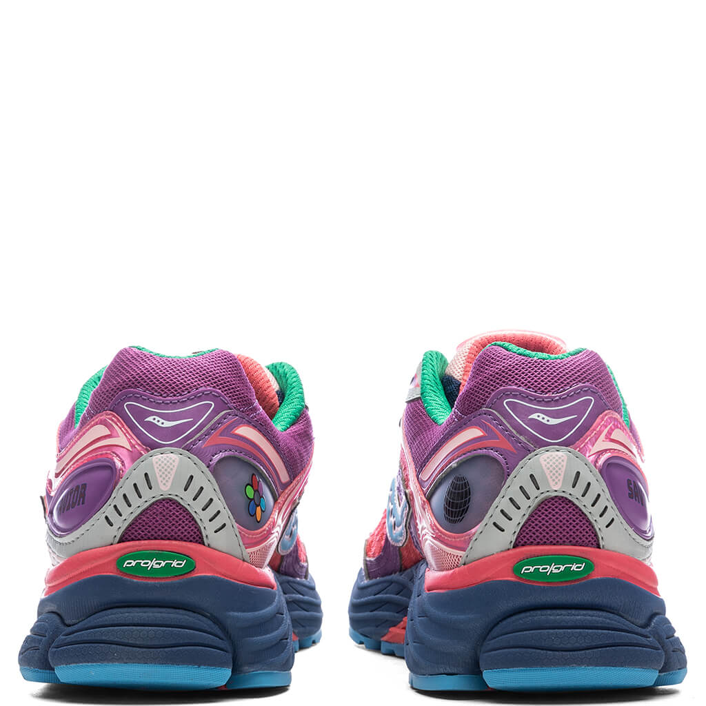 Saucony x Jae Tips Progrid Omni 9 - Pink/Purple - Image 4