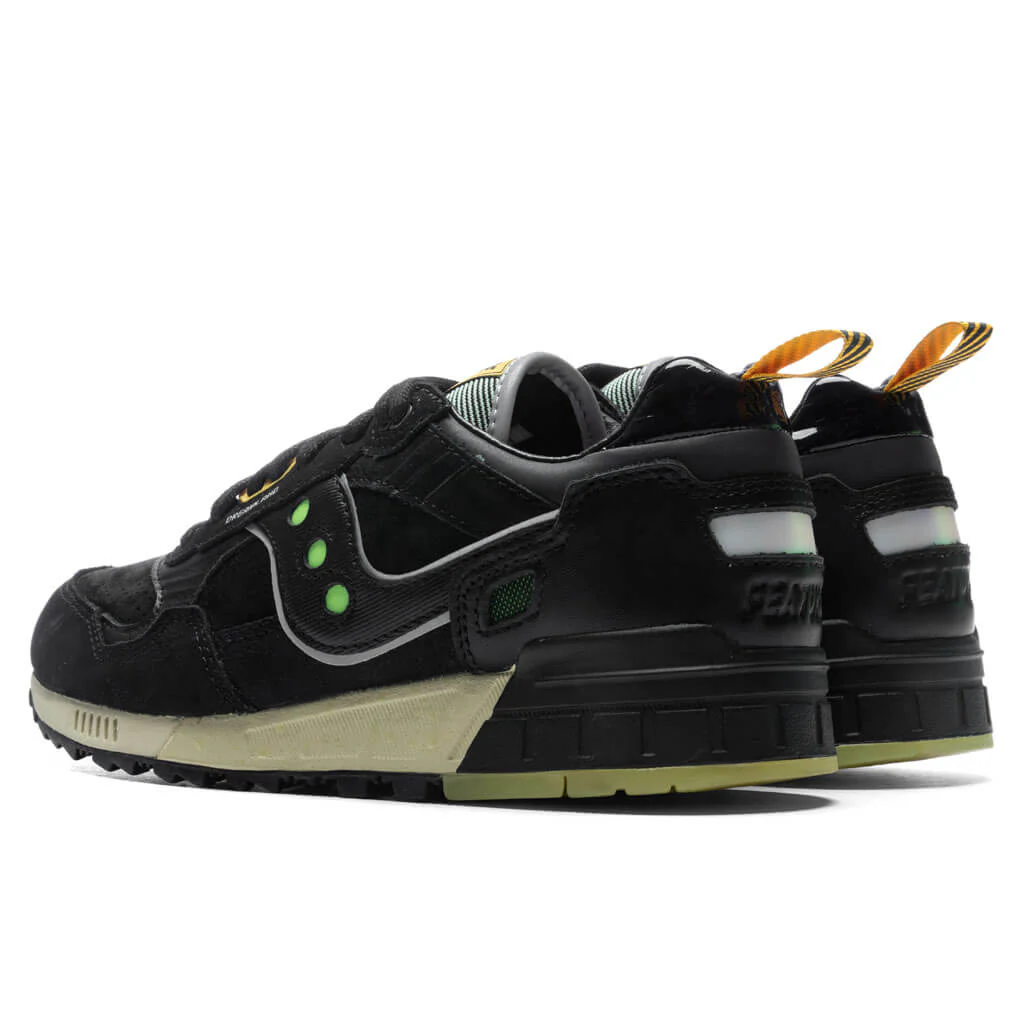 Saucony x Feature Shadow 5000 'Dreamland' - Black/Glow In The Dark - Image 3