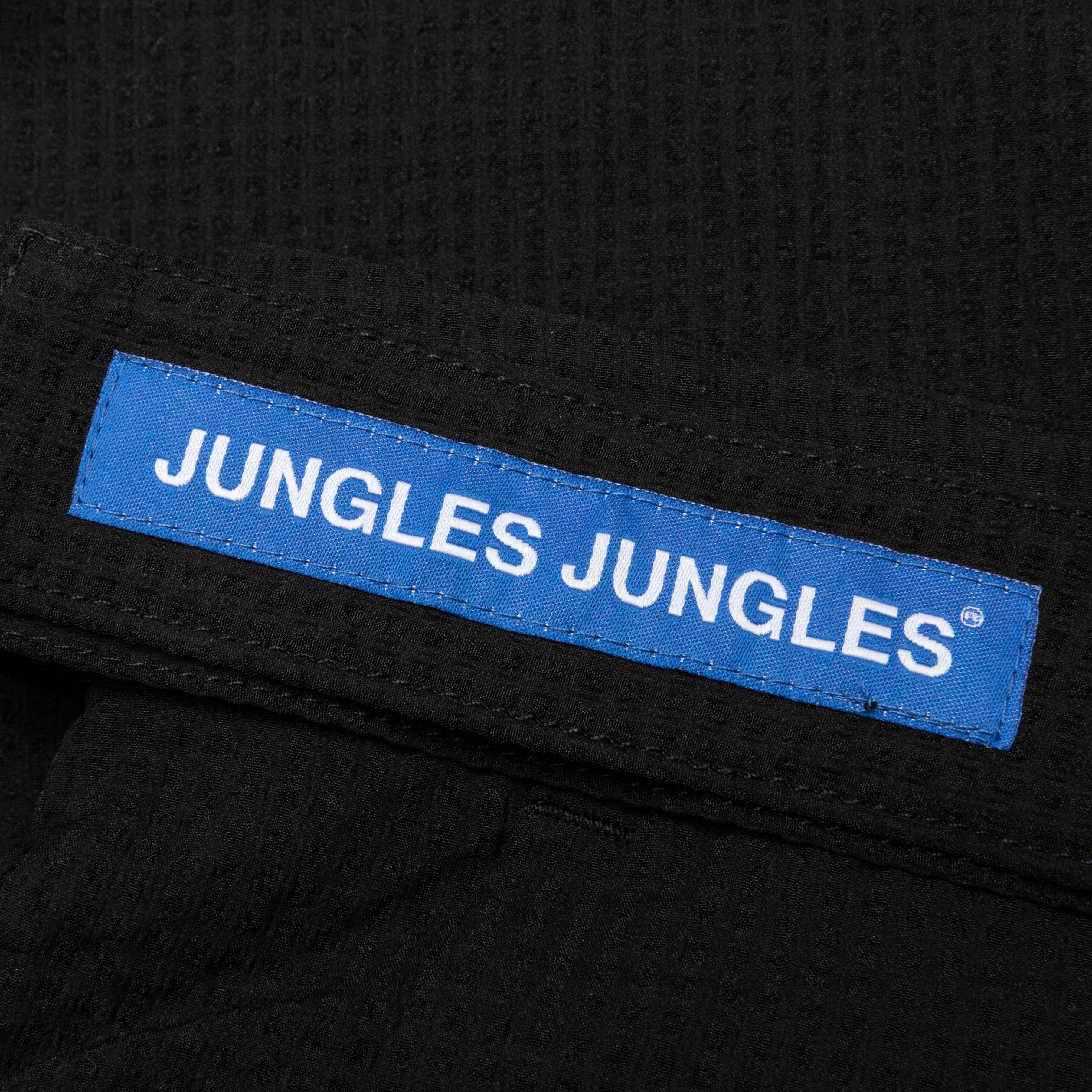 Seersucker Pleated Pant - Black - Image 3