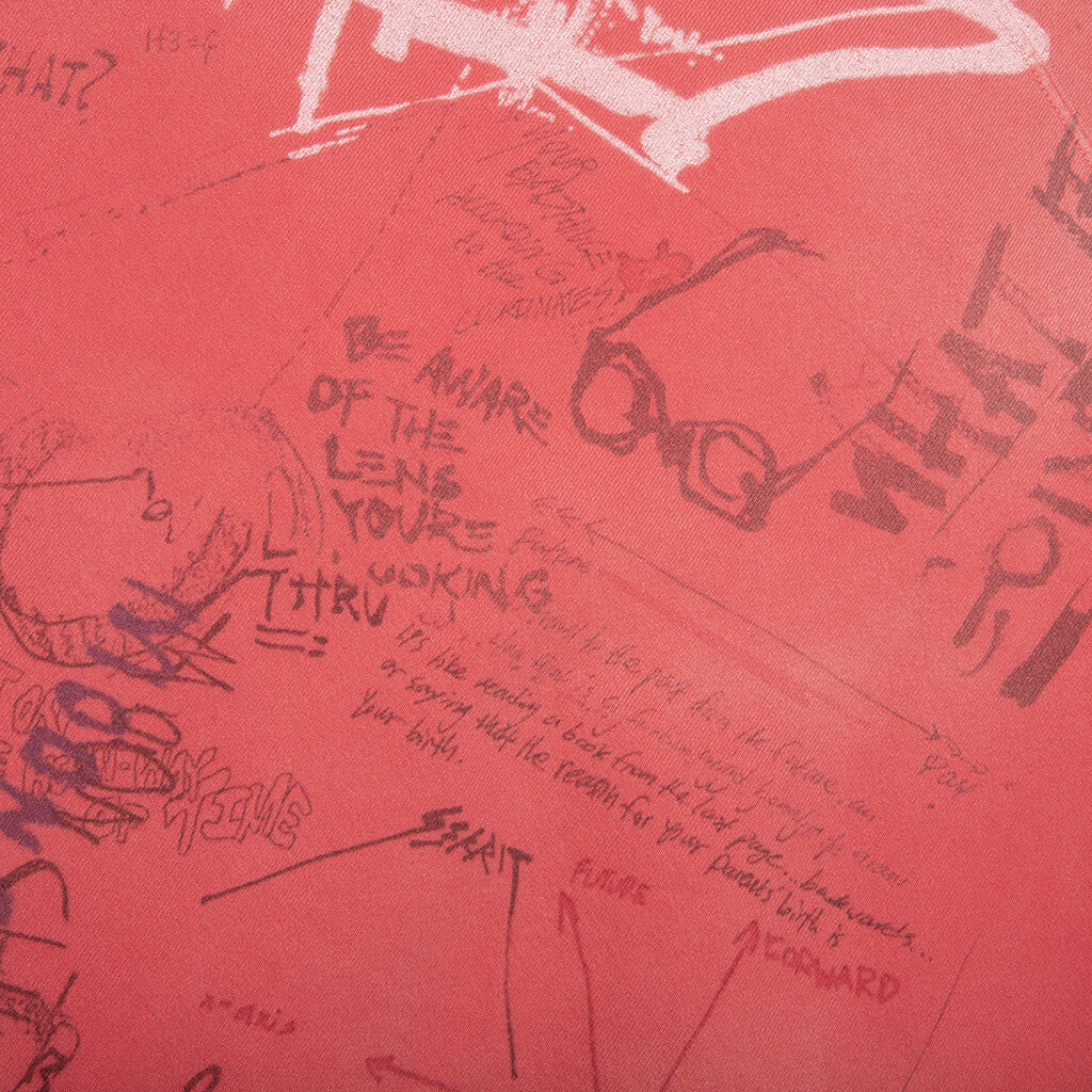 Time Capsule Zip-Up Hoodie - Faded Red - Image 5
