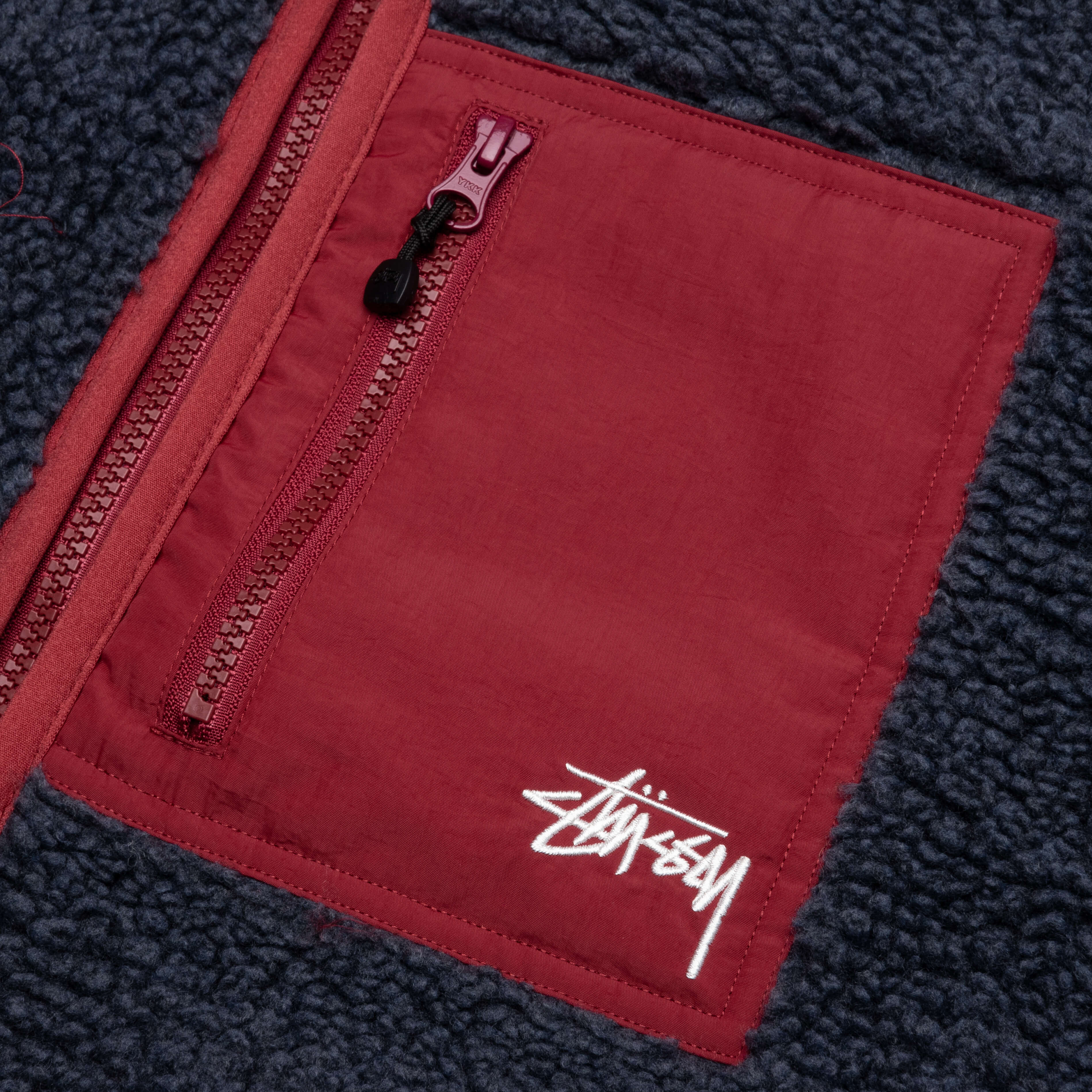Sherpa Reversible Jacket - Smoke - Image 5
