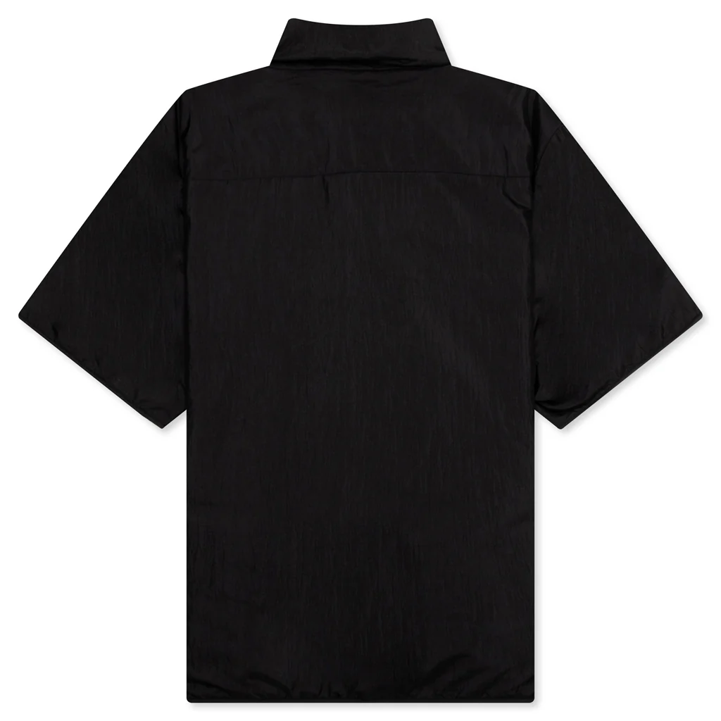 Zip Up Shirt - Black - Image 2