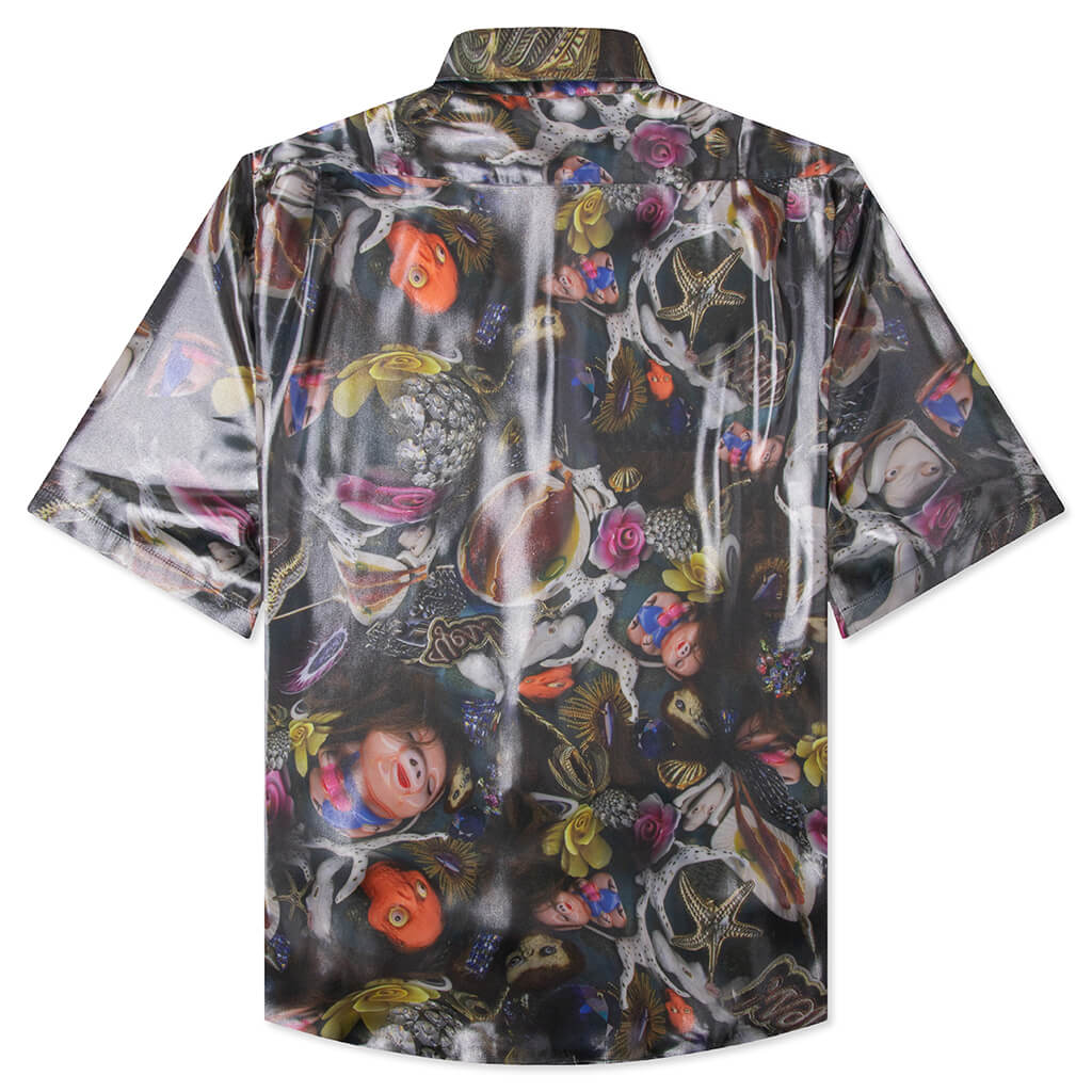 Short Sleeve Shirt - Black/Multi - Image 2
