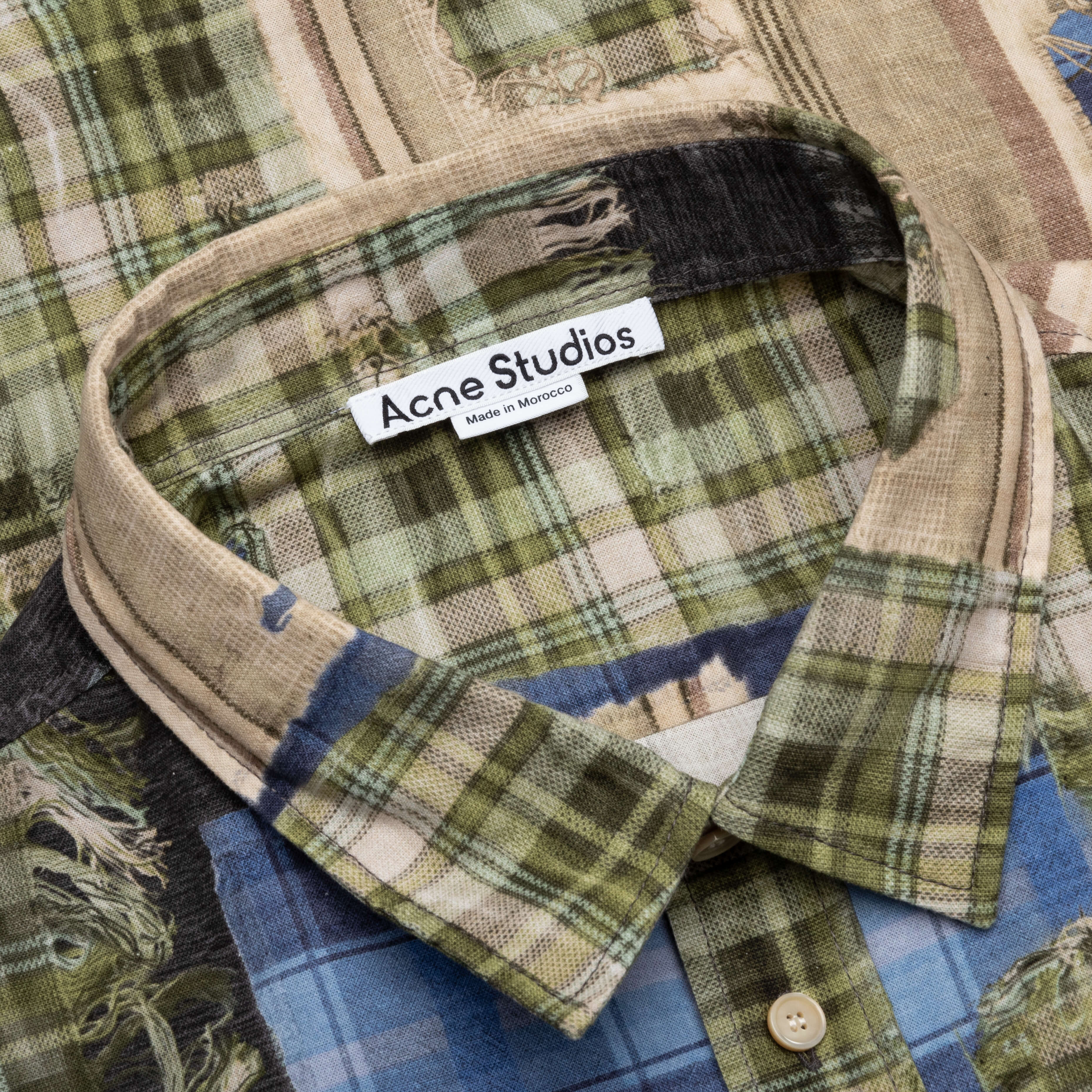 Patchwork Flannel - Green/Multi - Image 3