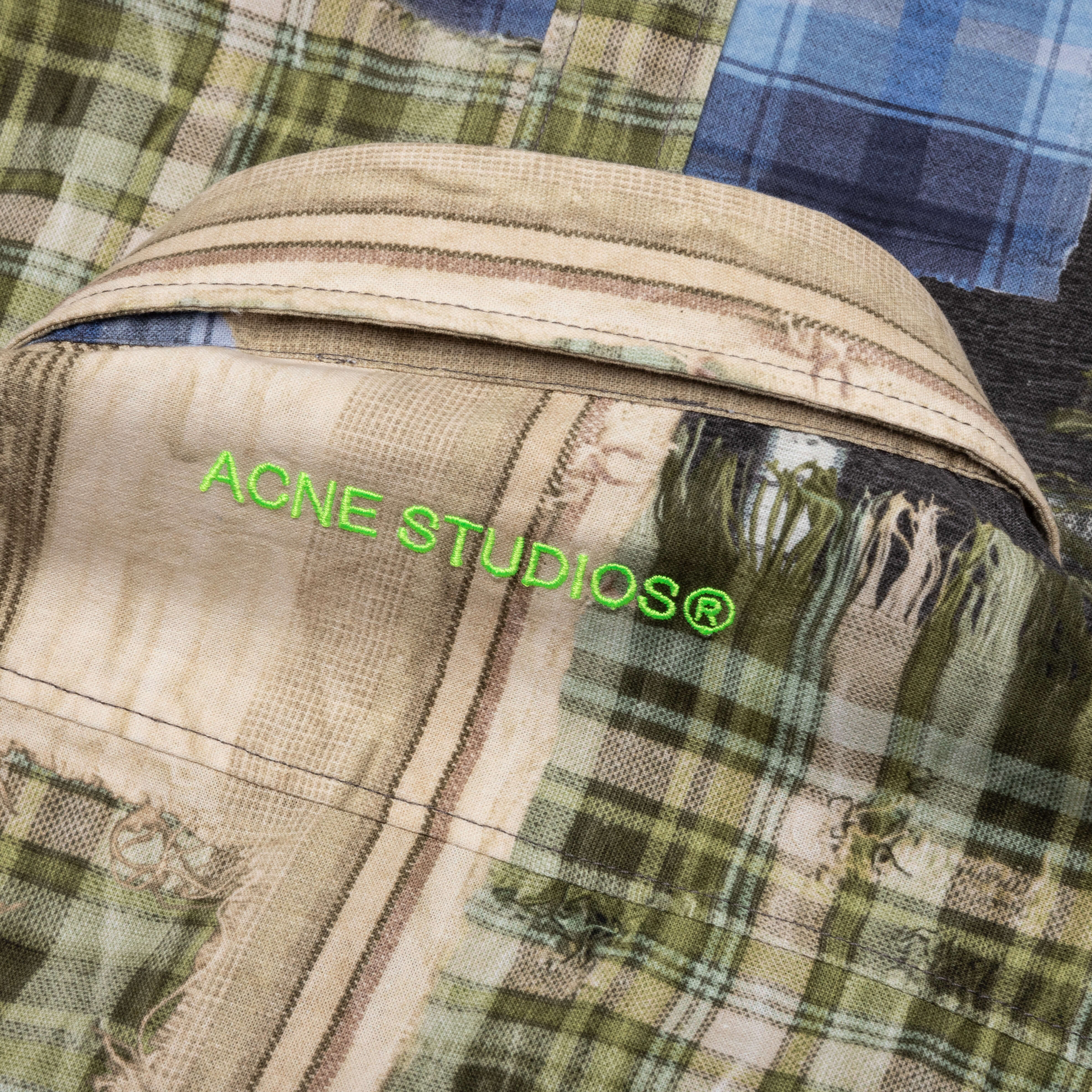 Patchwork Flannel - Green/Multi - Image 5
