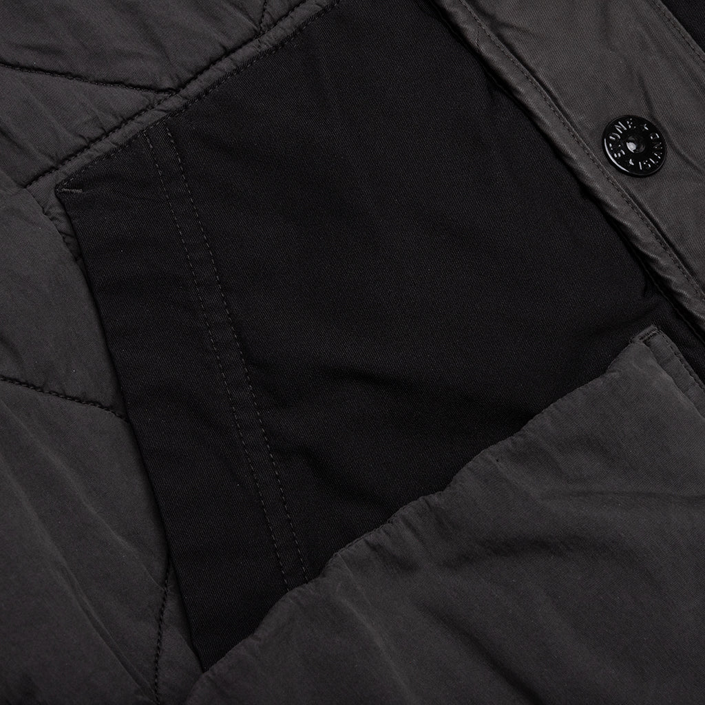Quilted Nylon Vest - Lead Grey - Image 5