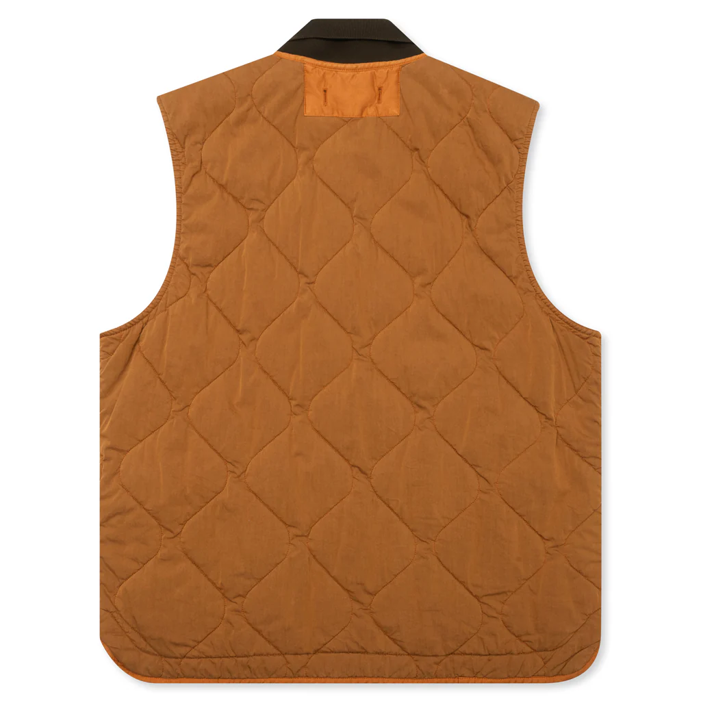 Quilted Vest - Rust - Image 2