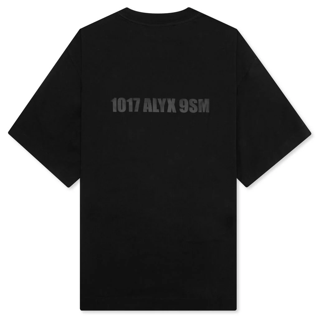 S/S Oversized T-Shirt - Black - Image 2