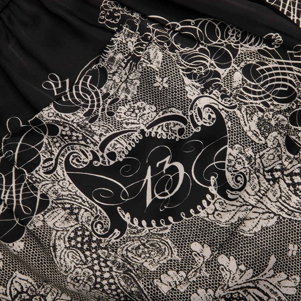 Shorts - Black/Ecru - Image 5