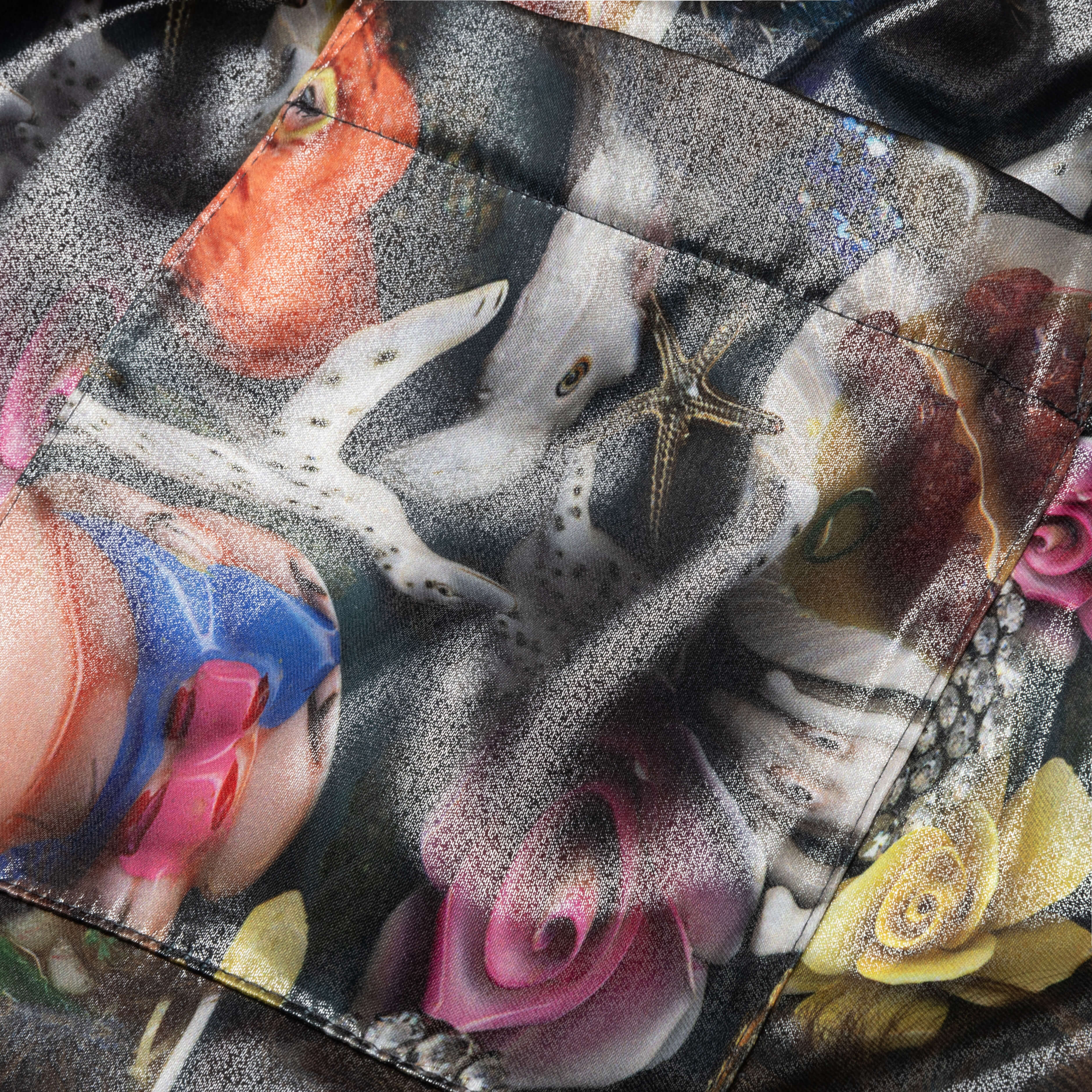 Printed Shorts - Black/Multi - Image 5