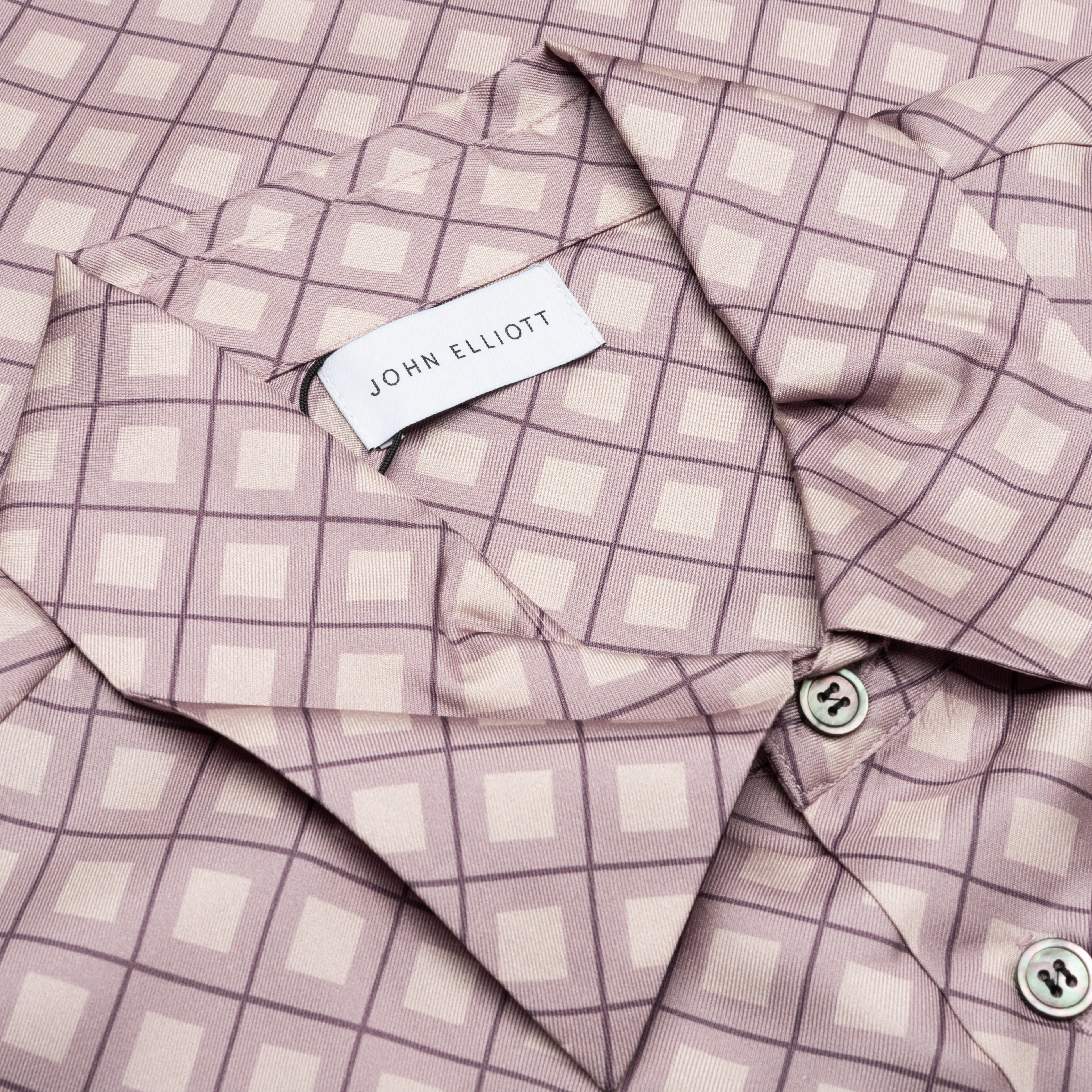 Silk S/S Button Up - Haze Tile - Image 3