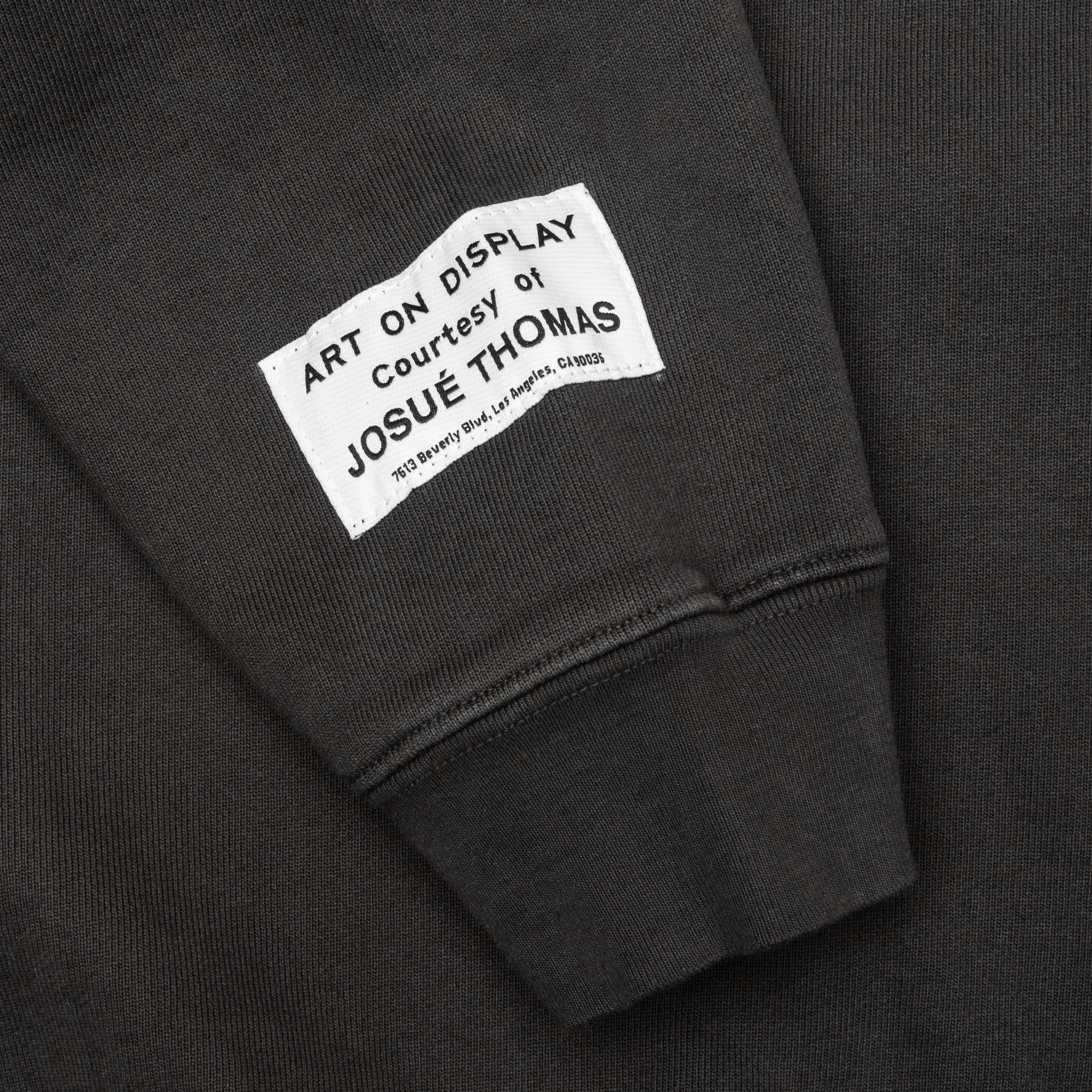 Size Logo Hoodie - Black - Image 5