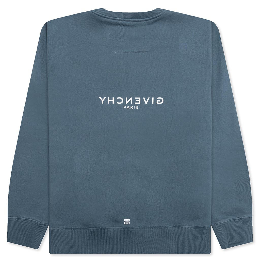Slim Fit Sweatshirt - Military Blue - Image 2