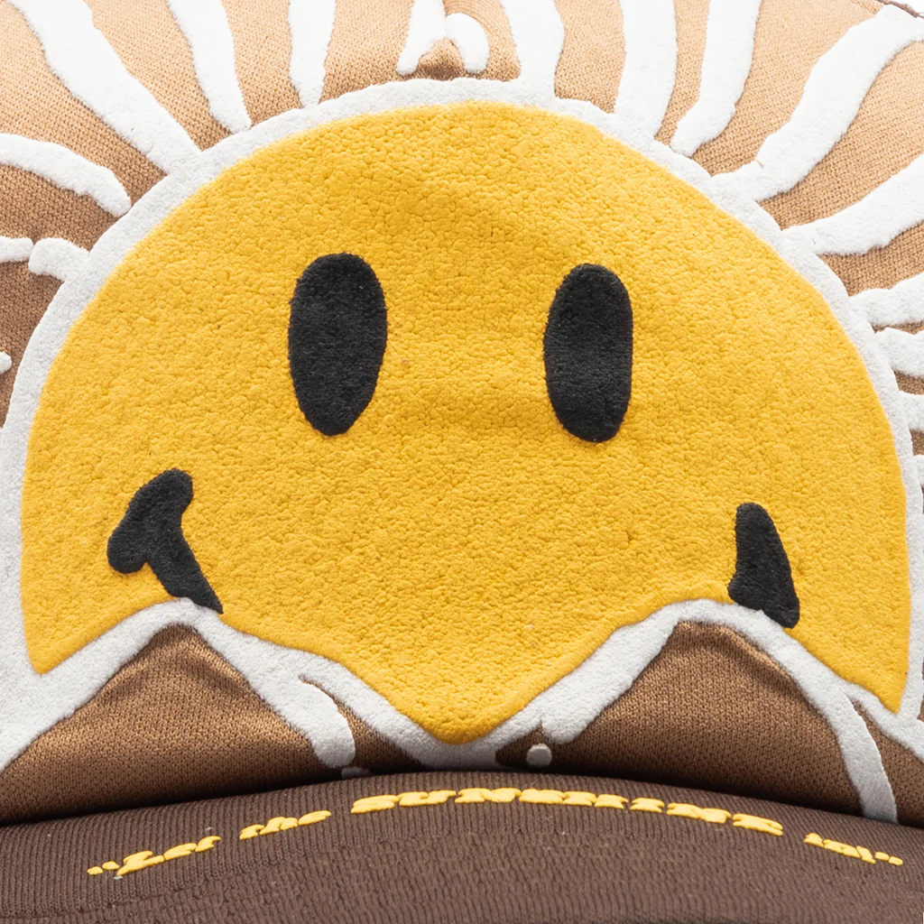 Smiley Sunrise Trucker Hat - Acorn - Image 2