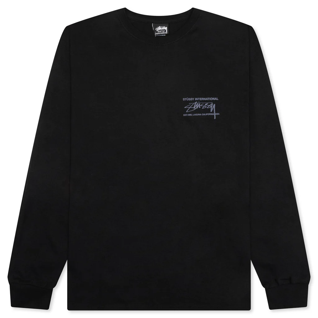 Smooth Int. L/S Tee - Black