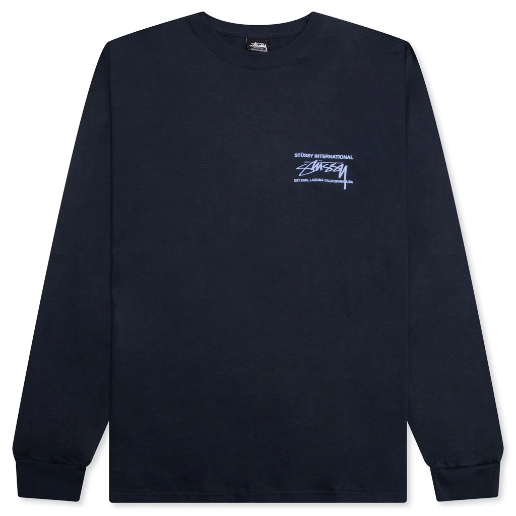 Smooth Int. L/S Tee - Navy
