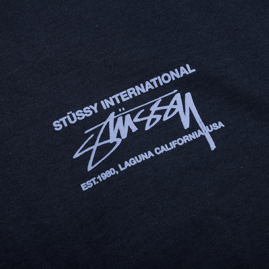 Smooth Int. L/S Tee - Navy - Image 3