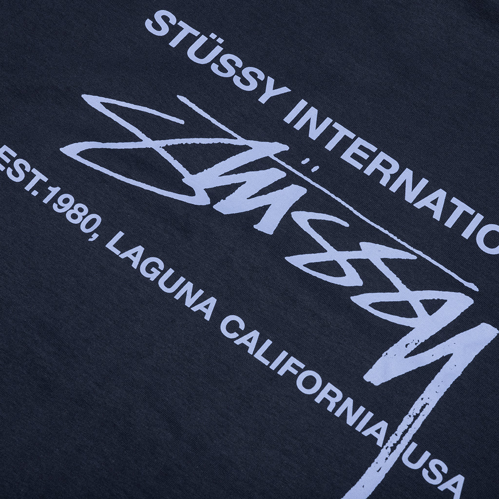 Smooth Int. L/S Tee - Navy - Image 4