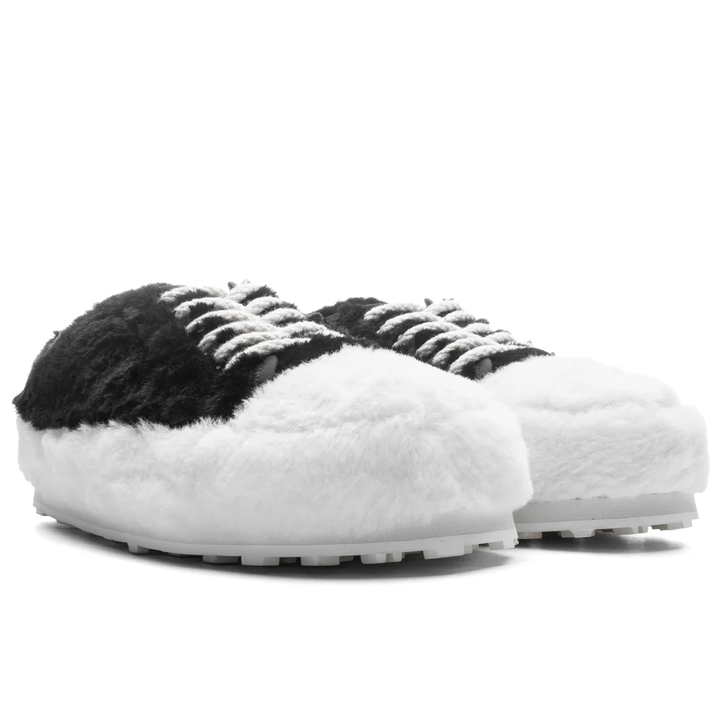 Black Teddy Tennis Sneaker - Lily White/Black - Image 2