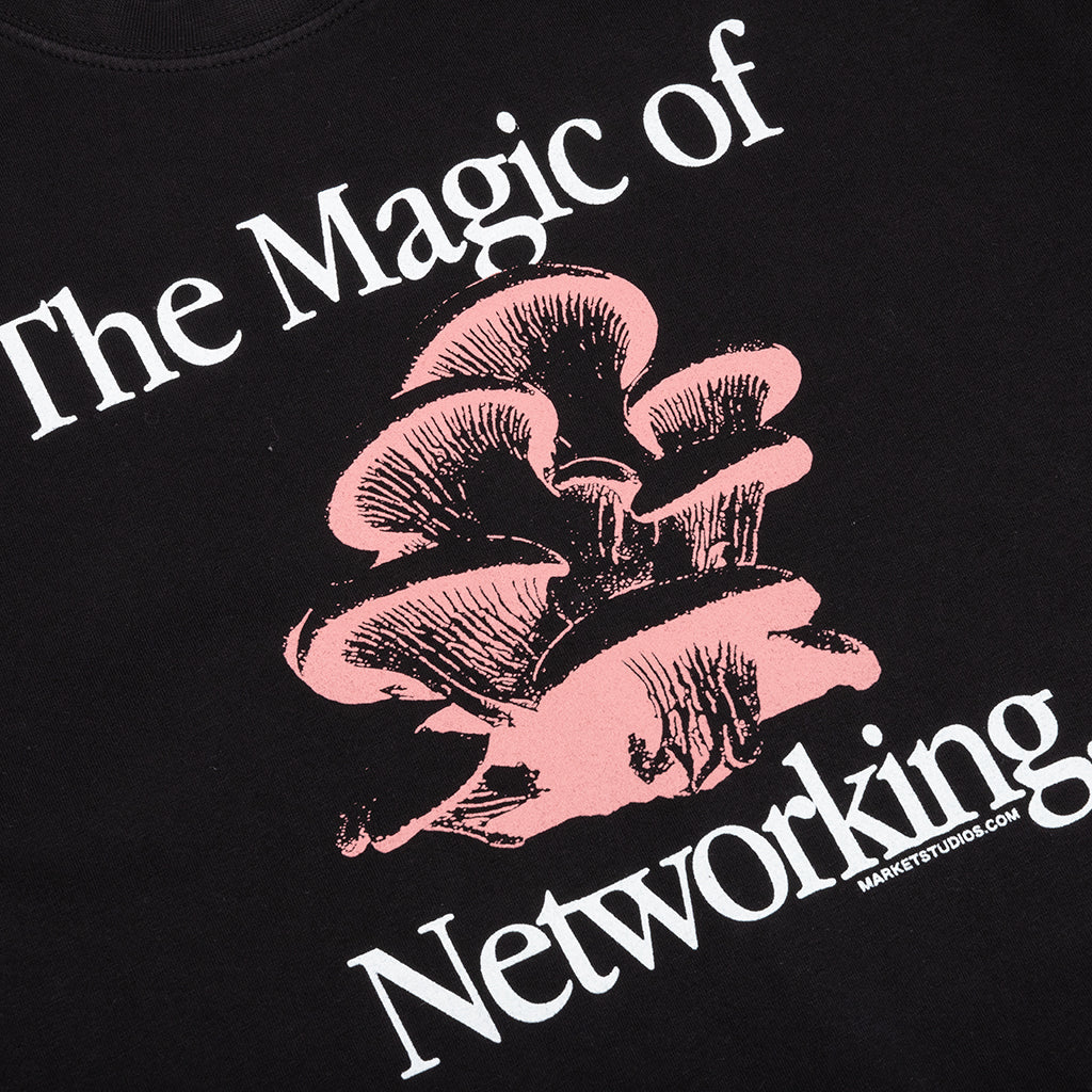 Social Network T-Shirt - Washed Black - Image 3