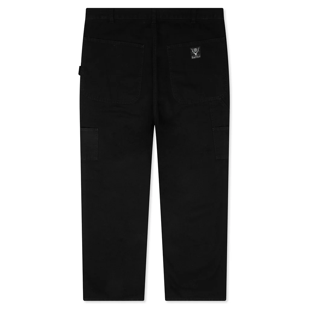 Double Knee Painter Pant - Black - Image 2