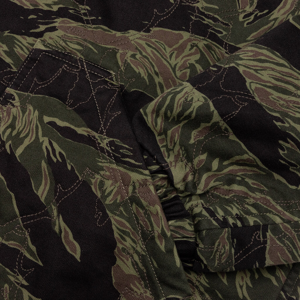 Coach Jacket - Skull Quilting Tiger Camo - Image 4