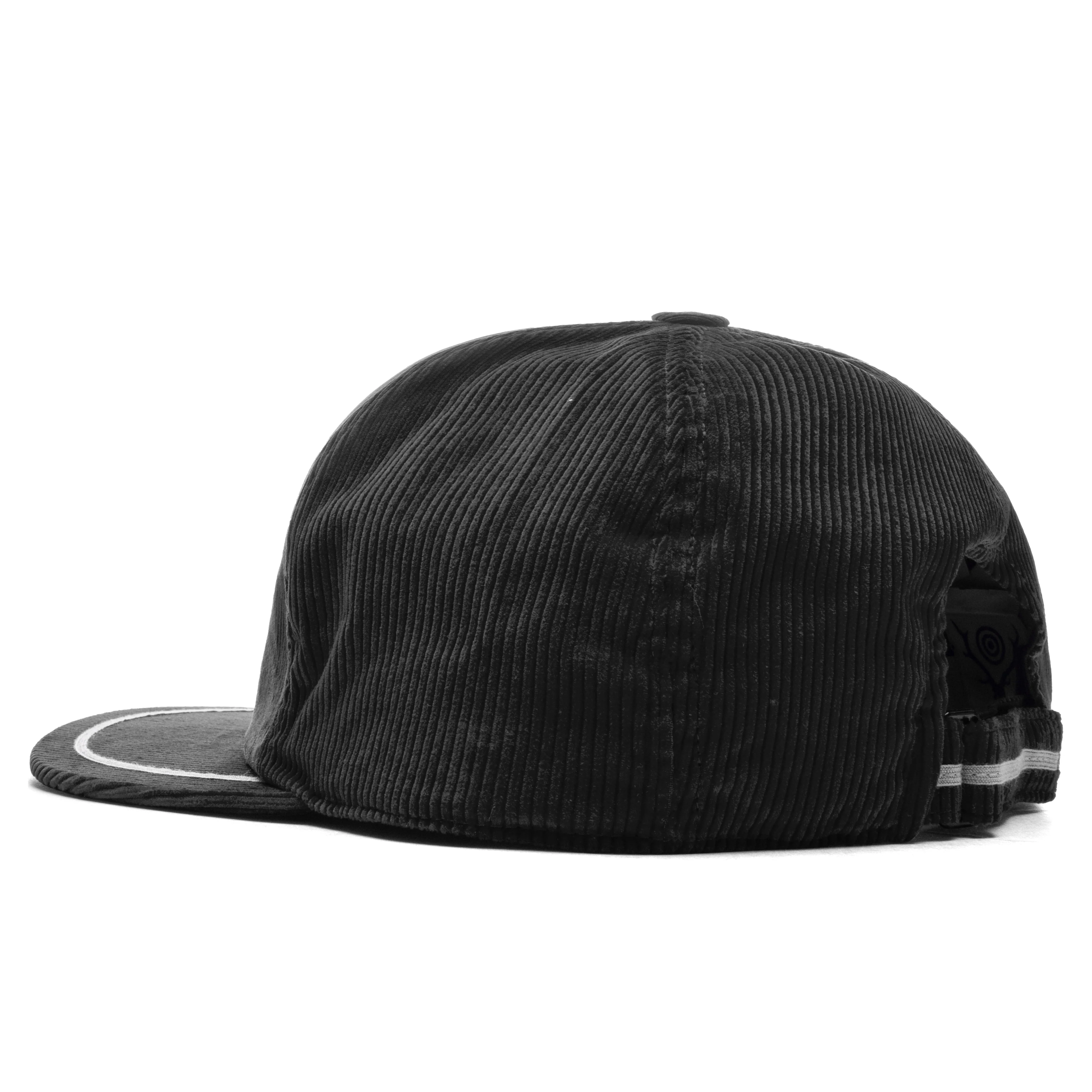 Corduroy Trucker Cap - Black - Image 4
