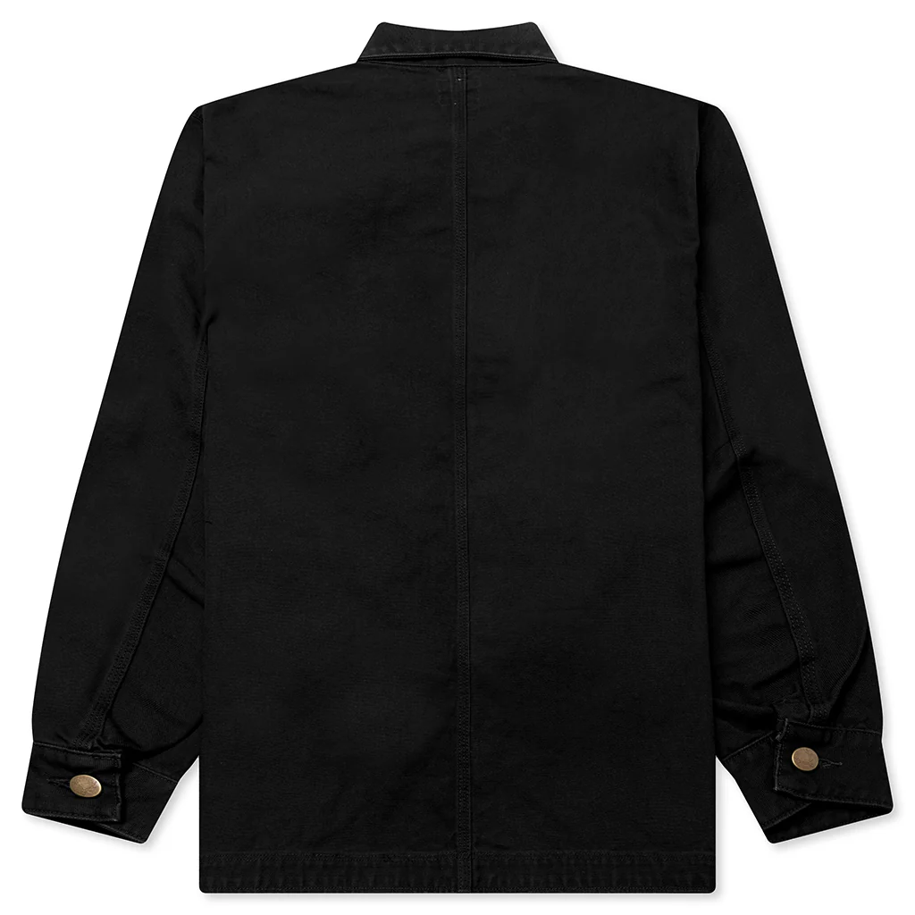 Cotton Canvas Coverall - Black - Image 2