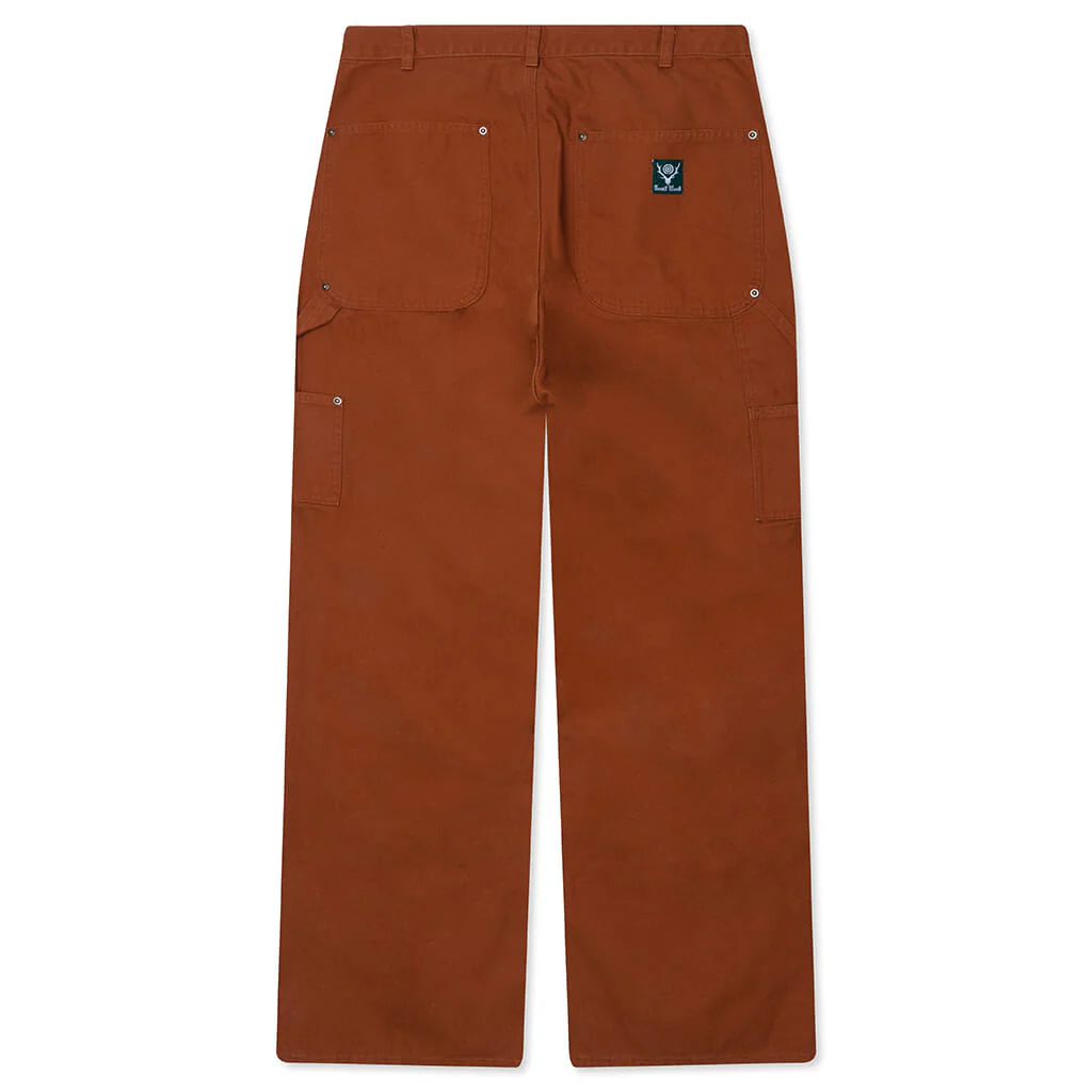 Double Knee Painter Pant - Brick - Image 2
