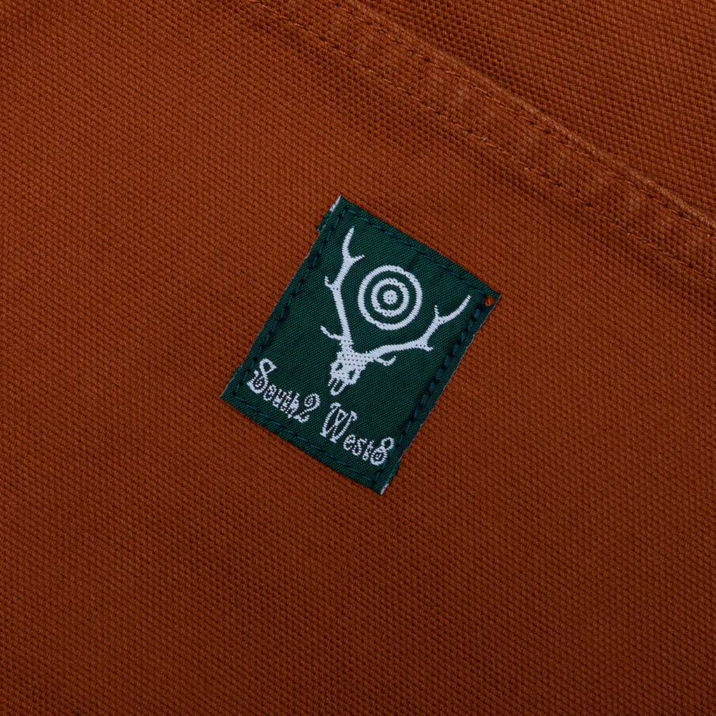 Double Knee Painter Pant - Brick - Image 4