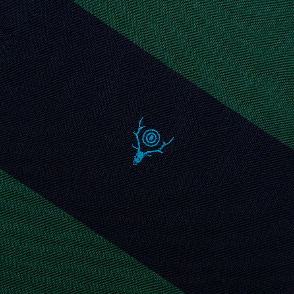Rugger Shirt - Navy - Image 3
