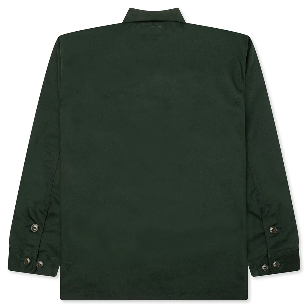 Smokey Twill Shirt - Green - Image 2