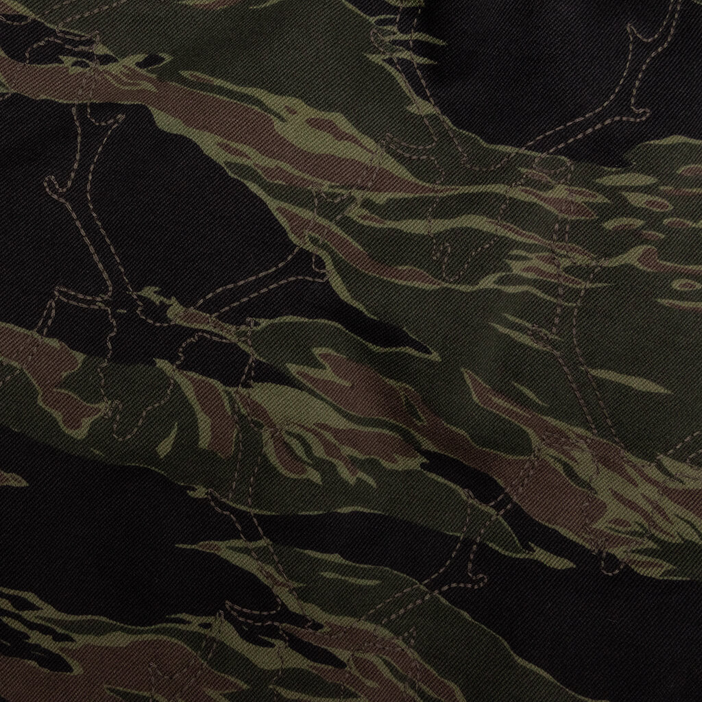 String Slack Pant - Skull Quilting Tiger Camo - Image 3