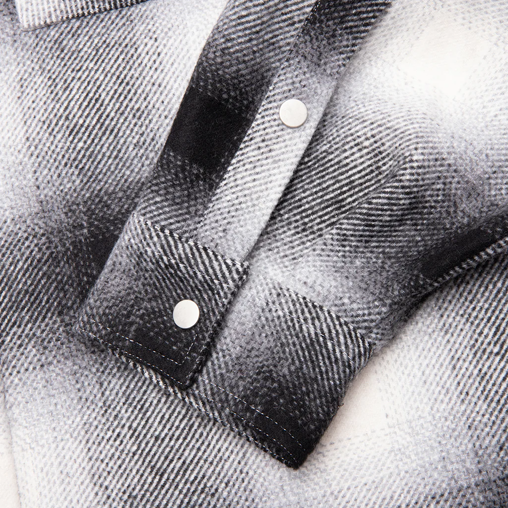 Spirits of Summer Flannel Shirt - Black/White - Image 5