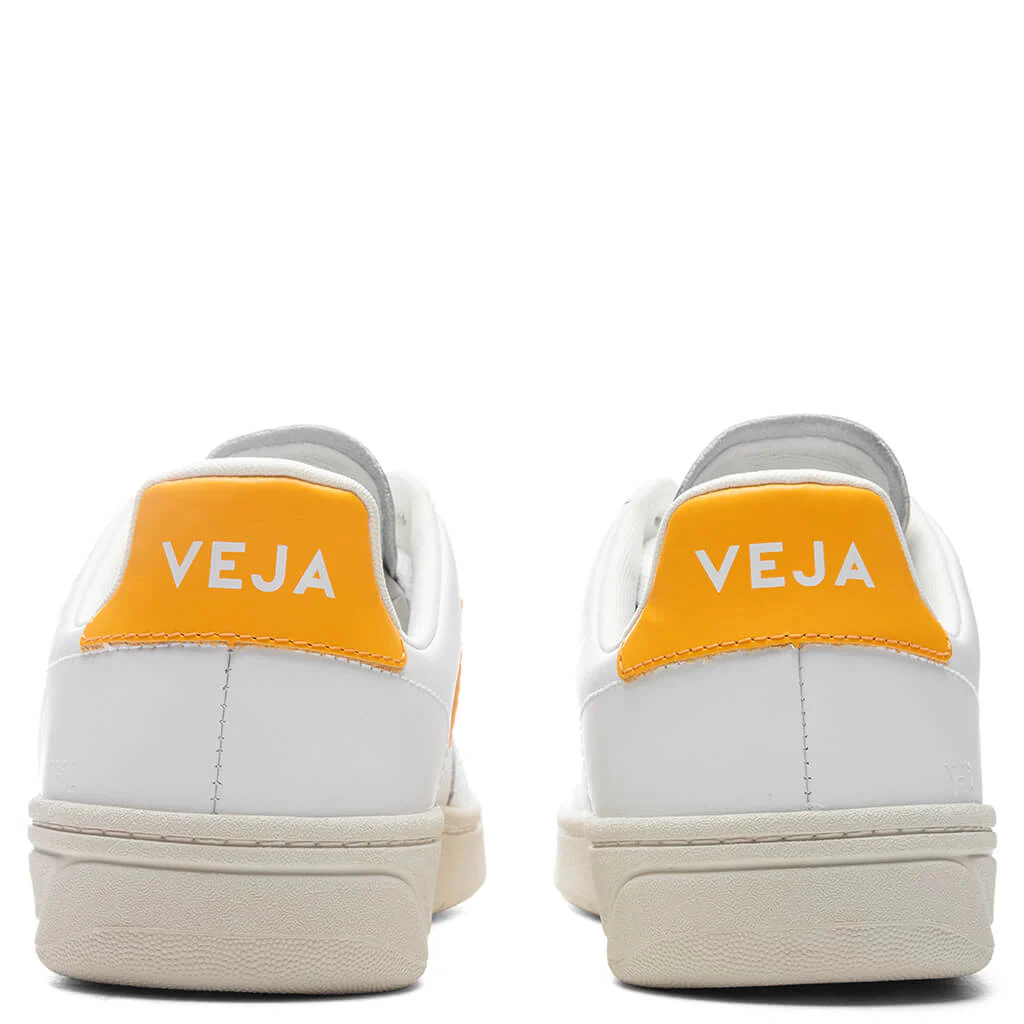 V-12 Leather - Extra White/Ouro - Image 4