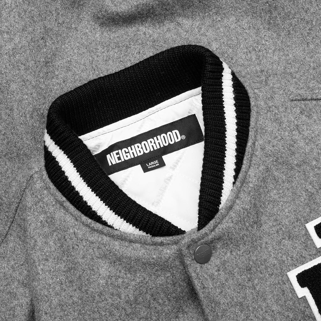 Stadium Jacket - Grey - Image 3