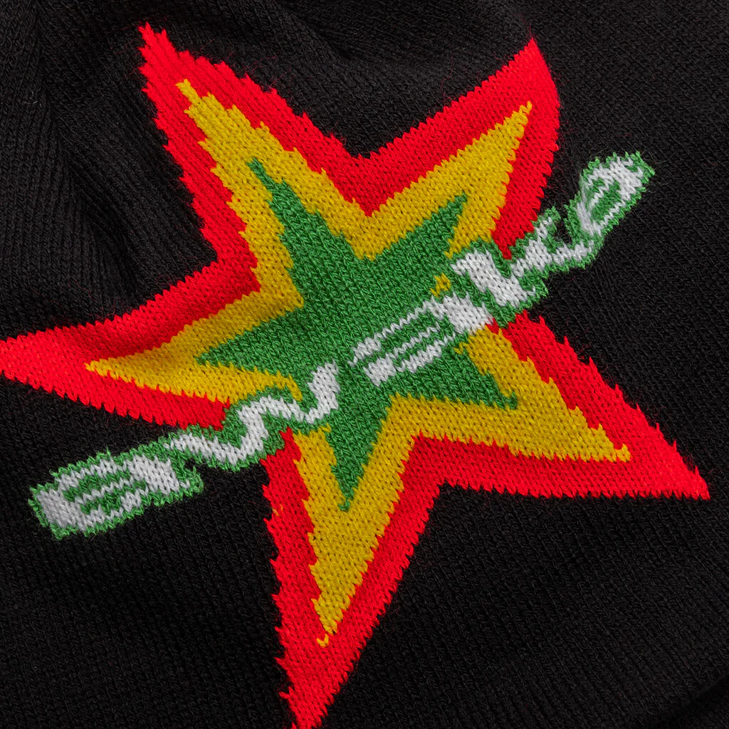 Star Logo Beanie - Black - Image 2