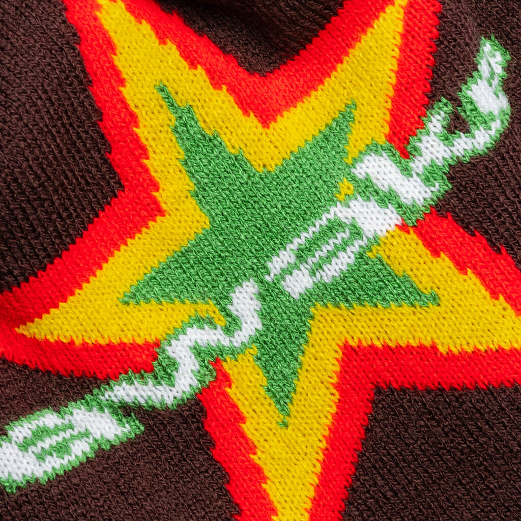 Star Logo Beanie - Chocolate - Image 2