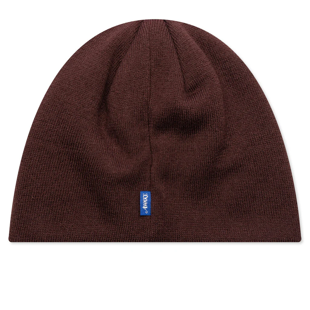 Star Logo Beanie - Chocolate - Image 3