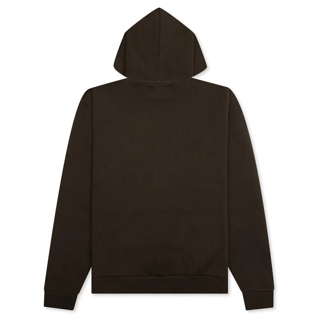 Star Logo Hoodie - Chocolate - Image 2