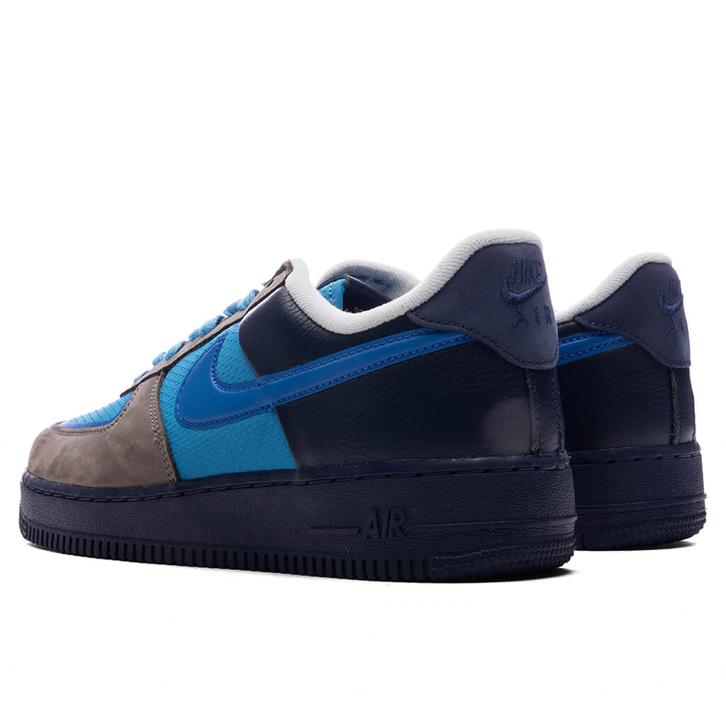 Nike x Stash Air Force 1 Low - Soft Grey/Varsity Royal/Harbor Blue - Image 3